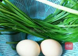 海米韭菜鸡蛋水饺的做法图解1