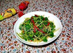 清炒豆苗