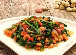 韭菜炒河虾
