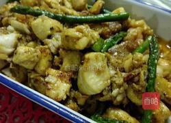 滑炒黑椒芦笋三丁的做法图解5