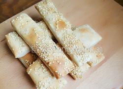 椒盐油酥烧饼