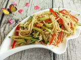 黄瓜拌金针菇