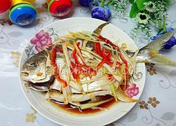 清蒸金鲳鱼