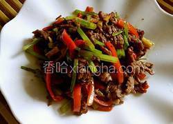 家常炒牛肉