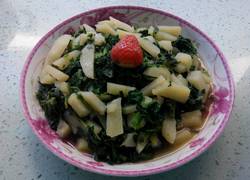 荠荠菜炖土豆