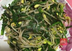 豆芽炒韭菜的做法图解5