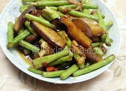 长豆烧茄子
