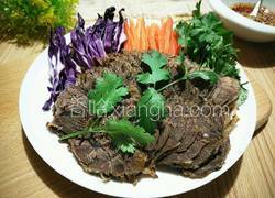 凉拌卤牛肉