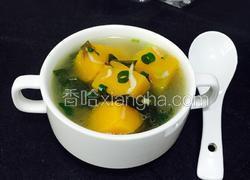 紫菜虾皮南瓜汤