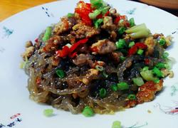 辣酱肉末粉条