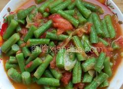 西红柿炒豆角