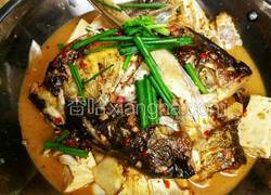 豆腐烧鲢鱼