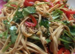 炝拌干豆腐丝