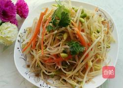 凉拌黄豆芽的做法图解8
