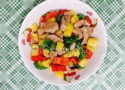 菠萝炒肉片