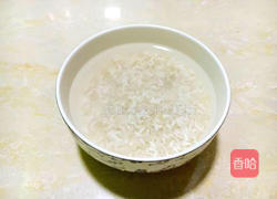 黄瓜肉末粥的做法图解1