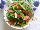 青椒蒜苗炒腊肉