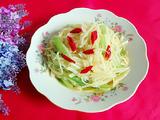 芹菜炒土豆丝