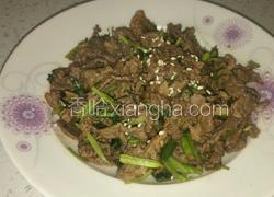爆炒牛肉丝
