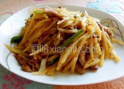 土豆丝炒肉