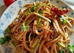 凉拌豆腐皮