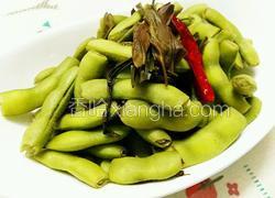 五香茶煮毛豆
