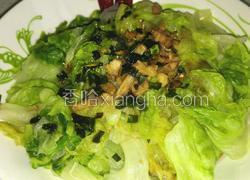 白灼圆生菜