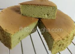 八寸抹茶戚风蛋糕