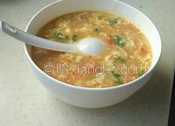 西红柿疙瘩鸡蛋汤