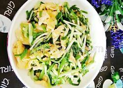 蒜苗炒鸡蛋