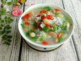 花生青菜粥