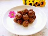 炸萝卜肉丸子