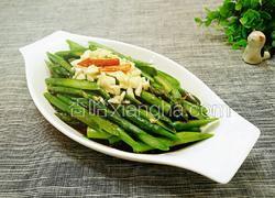 麻香油泼芦笋