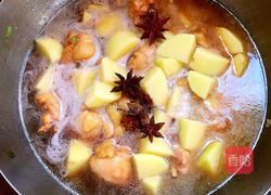 土豆烧鸡腿的做法图解6