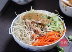 鸡丝麻酱凉面的做法图解8
