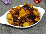 香菇土豆炖鸡块