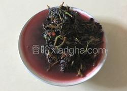 菜籽油清炒红觅菜