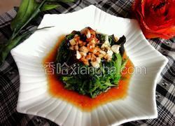 蒜油泡菠菜