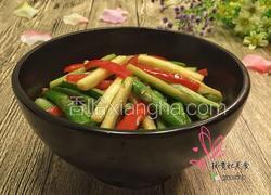 清炒茭白芦笋