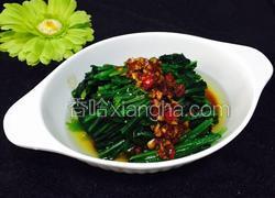 姜蒜香汁菠菜