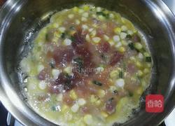 玉米肉粒鸡蛋煎饼的做法图解5