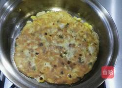 玉米肉粒鸡蛋煎饼的做法图解6