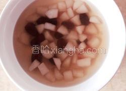 红枣雪梨炖冰糖