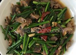 韭菜苔辣炒鸡胗