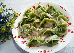 翡翠芸豆肉饺子