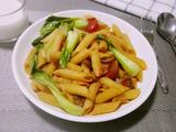 炒意大利通心粉
