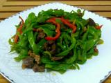 青椒炒鸡杂