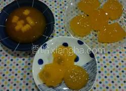 橙汁芒果粒果冻