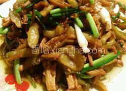 榨菜炒肉丝