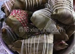 鲜肉粽，鲜肉蛋黄粽